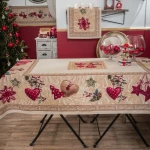 Teoran Χριστουγεννιάτικο Τραπεζομάντηλο Star 140x180cm