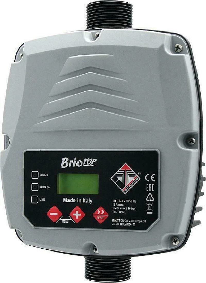 Brio top Italtecnica Ηλεκτρονικός ελεγκτής αντλιών ρυθμιζόμενος