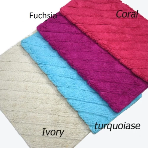 Palamaiki Πατάκι Μπάνιου 60x90 Stripes Fucshia