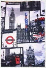 Sunshine Τραπεζομάντηλο 140x220 London