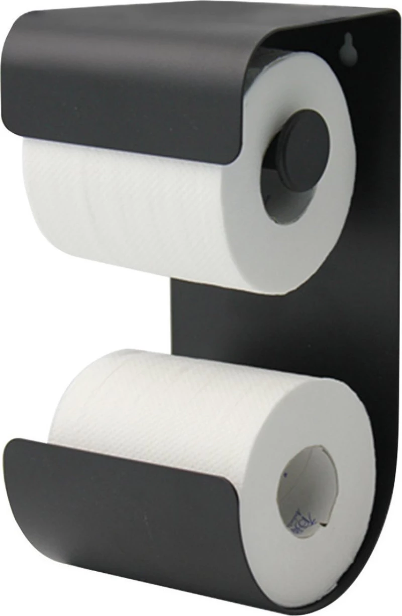 Sealskin Brix 362471819 Χαρτοθήκη Επιτοίχια Μεταλλική Μαύρη