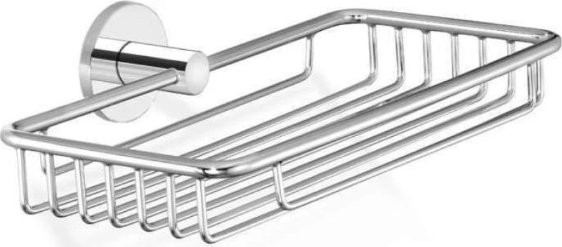 Sanco Twist A3-14303 Σπογγοθήκη Επιτοίχια Inox Ασημί
