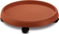 Πιάτο Στρογγυλό Με Ρόδες Τερακότα 35cm