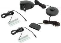 LH Home Furniture Φωτιστικό 2 LED Ραφιού με Μετασχηματιστή Μπλε 36111-TM-L