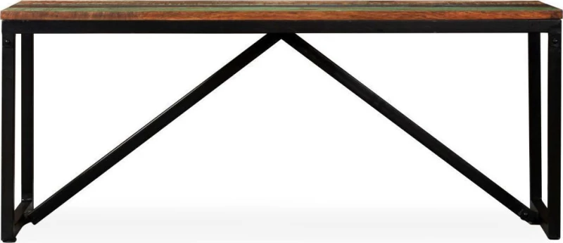 Πάγκος 110 x 35 x 45 εκ. από Μασίφ Ανακυκλωμένο Ξύλο
