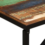 Πάγκος 110 x 35 x 45 εκ. από Μασίφ Ανακυκλωμένο Ξύλο