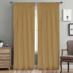 Lino Home Κουρτίνα Line με Τρέσα 300x295 202 Gold