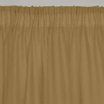 Lino Home Κουρτίνα Line με Τρέσα 300x295 202 Gold