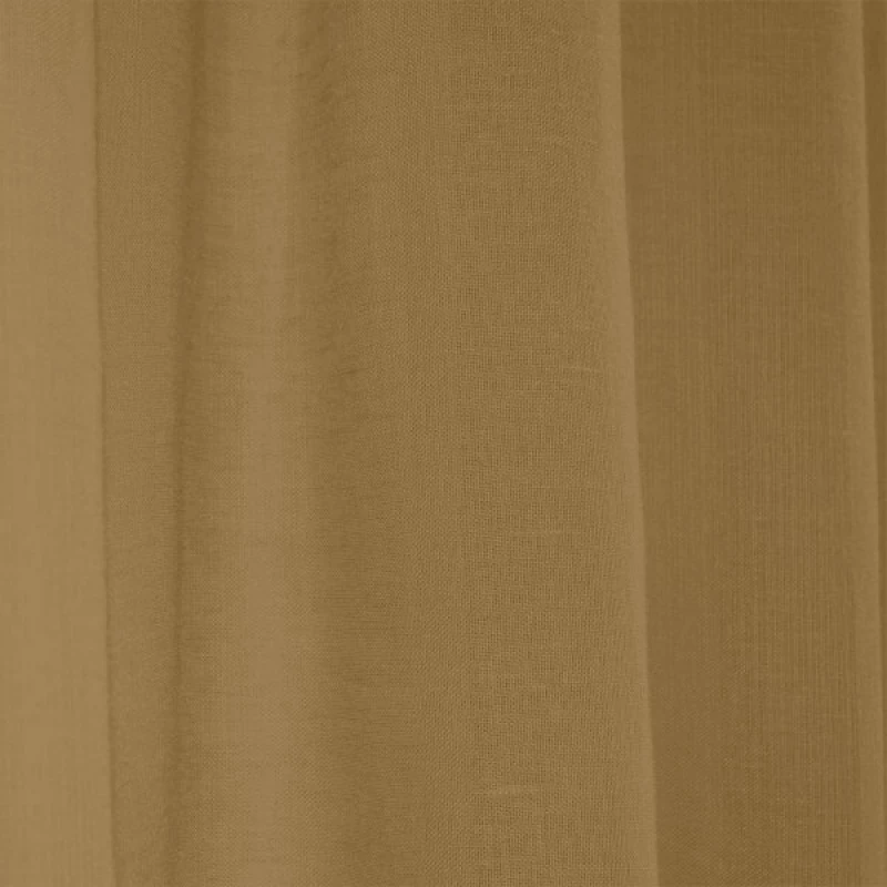 Lino Home Κουρτίνα Line με Τρέσα 300x295 202 Gold