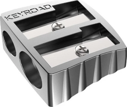 Keyroad Ξύστρα Διπλή Μεταλλική KR-971684