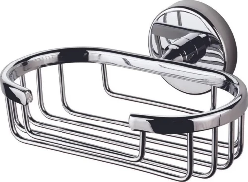 Tema Mare 71217 Σαπουνοθήκη Επιτοίχια Μεταλλική Γκρι