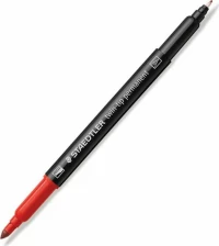 Staedtler Twin Τip 3mm Κόκκινο 18τμχ