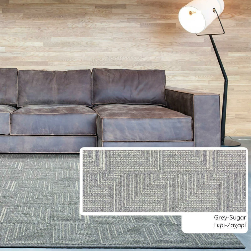 Nikotex Carpets Μοκέτα Polar 703-39 Γκρι Ζαχαρί 150x200cm
