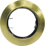 Aca Μεταλλικό Πλαίσιο Σποτ για GU10 MR16 7.5x7.5cm Μπρούτζινο