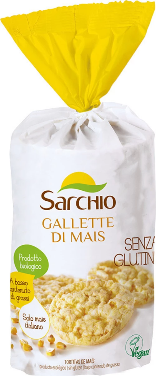Sarchio Γκοφρέτα Καλαμποκιού 100gr
