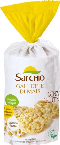 Sarchio Γκοφρέτα Καλαμποκιού 100gr