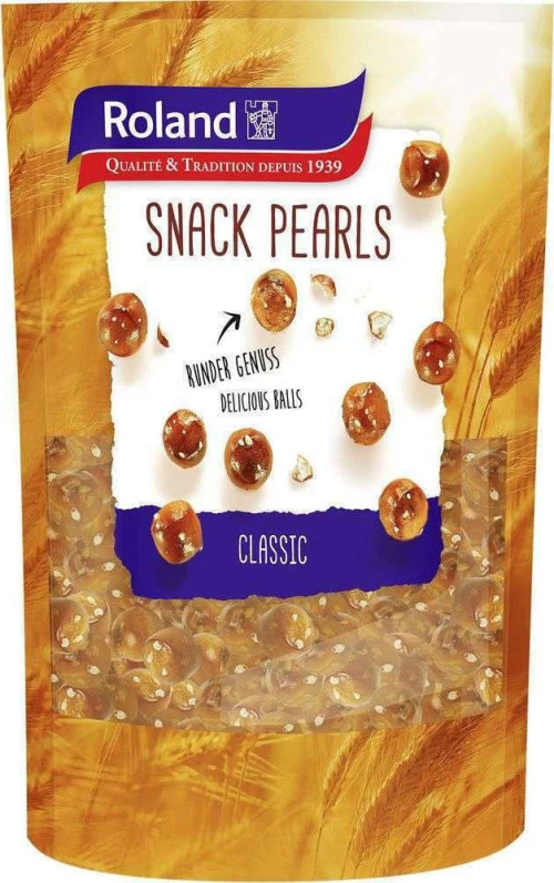 Αλμυρό Σνακ Roland Snack Pearls Original 100g