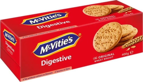 Mcvitie's Μπισκότα Digestive Κουτί 400gr