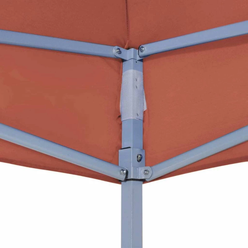 vidaXL Κάλυμμα Τέντας Εκδηλώσεων Τερακότα 3x3m 315324