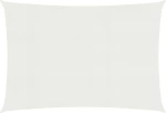 vidaXL Πανί Σκίασης Λευκό από HDPE 160 gr/m² 2.5x3.5m 311233