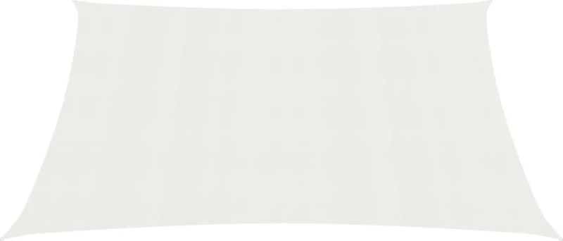 vidaXL Πανί Σκίασης Λευκό από HDPE 160 gr/m² 2.5x3.5m 311233