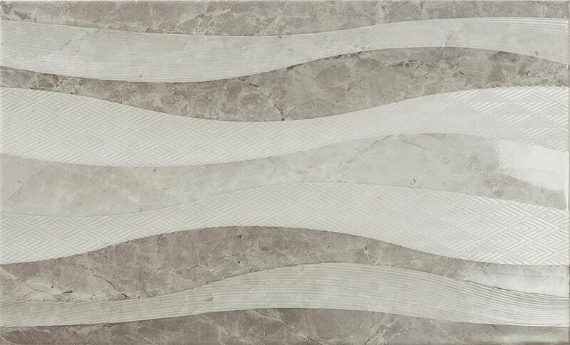 Karag Eleganza Decor Waves Marengo 33,3x55cm Τοίχου Κουζίνας / Μπάνιου