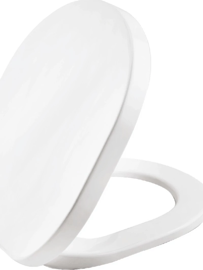 Elvit Connect Καπάκι Λεκάνης Soft Close από Βακελίτη 38.5-45x36.8cm Λευκό