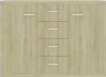 Μπουφές Sonoma Δρυς 88 x 30 x 65 εκ. από Μοριοσανίδα