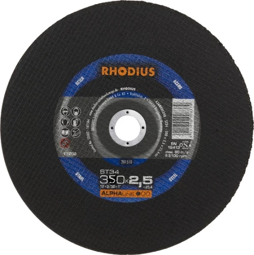 Δίσκος Κοπής Σιδήρου Φ350x2,5 ST34 Rhodius