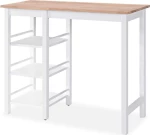 Σετ Επίπλων Μπαρ 3 τεμ. Λευκό από MDF