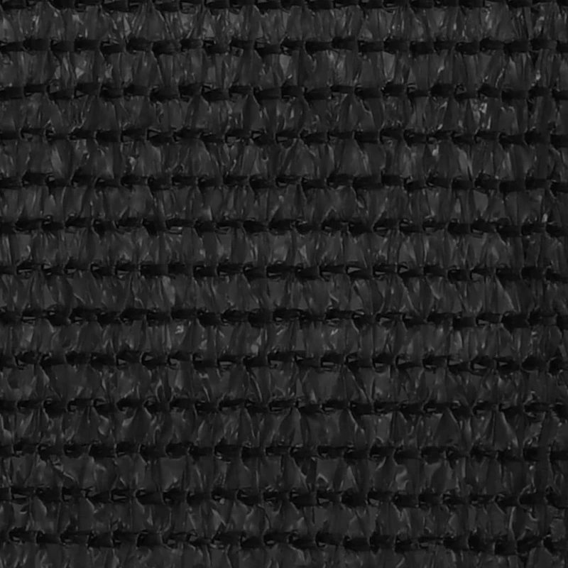 vidaXL Διαχωριστικό Βεράντας Μαύρο από HDPE 311035