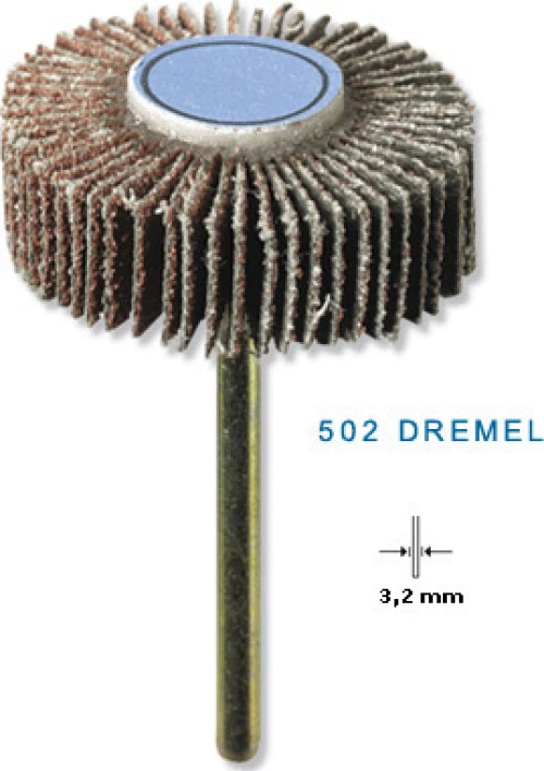 Dremel Τροχός Γυαλόχαρτο 502 28.6mm 2615050232