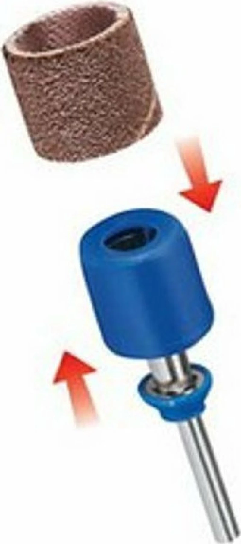 Dremel Στέλεχος Τριψίματος & Ταινία Λείανσης SC407 13mm 2615S407JA