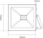 Aca Προβολέας 10W Q1040WDC