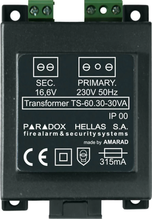 Paradox M/T 16.6V30W Μετασχηματιστής