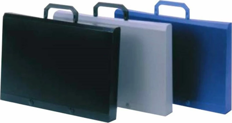 Φ-Plast Χαρτοφύλακας PP 27x38x4cm Μαύρος
