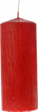 Iliadis Κερί Στρόγγυλο Κόκκινο 18x7cm