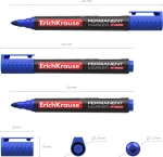 ErichKrause P-400 Ανεξίτηλος 2.2mm Μπλέ