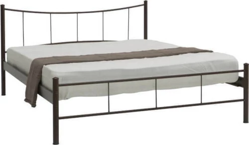 Χαμόγελο Κρεβάτι Ημίδιπλο Μεταλλικό 130x200cm