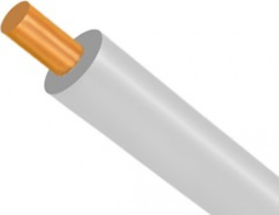 ΚΑΛΩΔΙΟ ΣΙΛΙΚΟΝΗΣ ΠΥΡΑΝΤΟΧΟ 1Χ0.75mm² ΛΕΥΚΟ BOX SGL