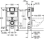Grohe Rapid SL Εντοιχισμού 38526000