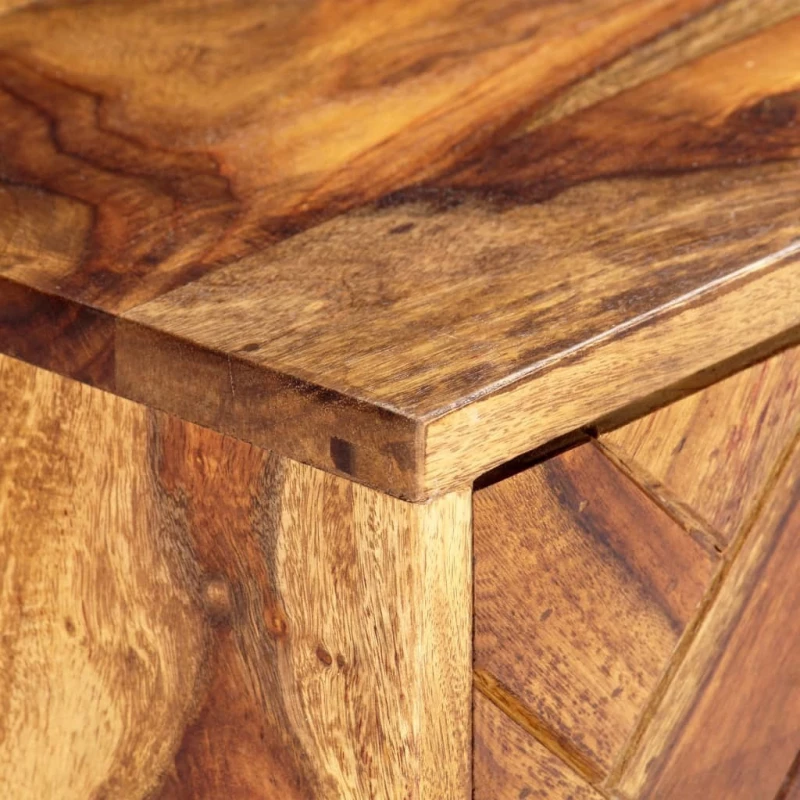 vidaXL Έπιπλο Τηλεόρασης 140 x 30 x 45 εκ. από Μασίφ Ξύλο Sheesham