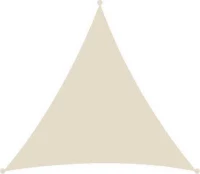 OEM Πανί Σκίασης Τρίγωνο Εκρού 230gsm 5x5x5m