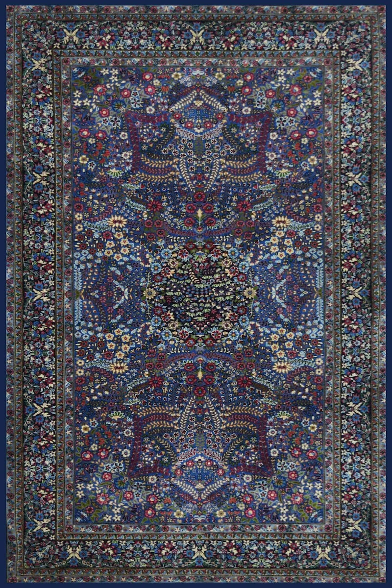 Χειροποίητο Χαλί Chinese Altai Kerman Wool 154Χ248 154Χ248cm