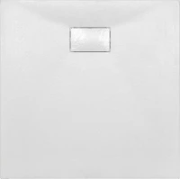 vidaXL 144767 Ντουζιέρα 80x80cm SMC Λευκή