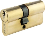 Hugo Locks GR2S Κύλινδρος 60mm με 3 Κλειδιά (30-30mm) 60002 Χρυσό