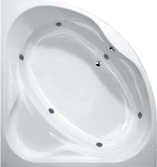 Sirene Modena Γωνιακή Υδρομασάζ 130x130 cm