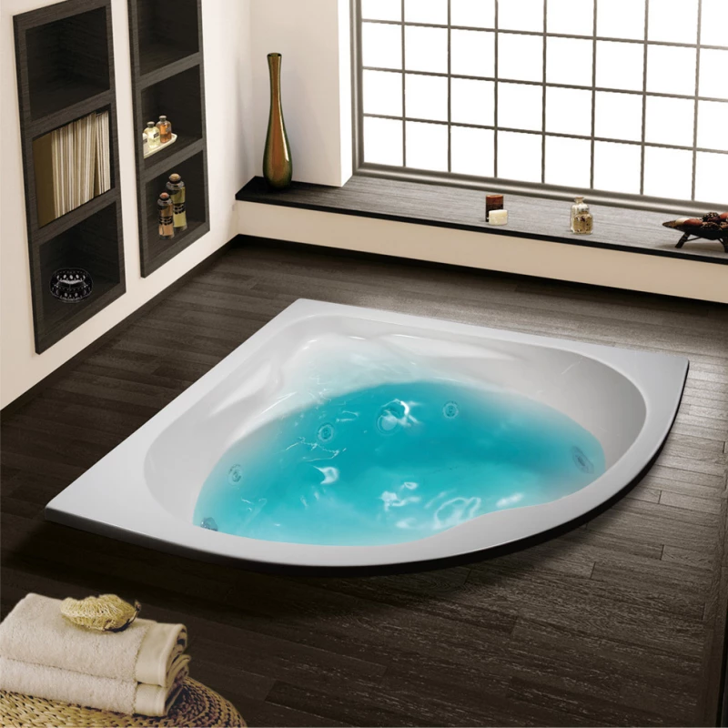 Sirene Modena Γωνιακή Υδρομασάζ 130x130 cm
