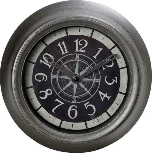 Espiel Ρολόι Τοίχου Πυξίδα Πλαστικό 23.2cm