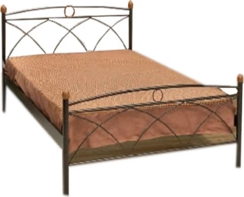 Κώς Κρεβάτι Διπλό Μεταλλικό 140x190cm